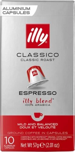 Illy Espresso Classico Koffiecups - Intensiteit 5/9 - 10 X 10 Capsules 9 Illy Espresso Classico Koffiecups - Intensiteit 5/9 - 10 X 10 Capsules -Koffieverkoopwinkel 596x1200
