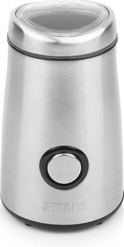 Princess Coffee Grinder Stainless Steel Deluxe 01.242196.01.001 25 Princess Coffee Grinder Stainless Steel Deluxe 01.242196.01.001 -Koffieverkoopwinkel 606x1200