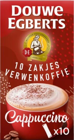 Douwe Egberts Verwenkoffie Cappuccino Oploskoffie - 5 X 10 Zakjes 16 Douwe Egberts Verwenkoffie Cappuccino Oploskoffie - 5 X 10 Zakjes -Koffieverkoopwinkel 630x1200 1