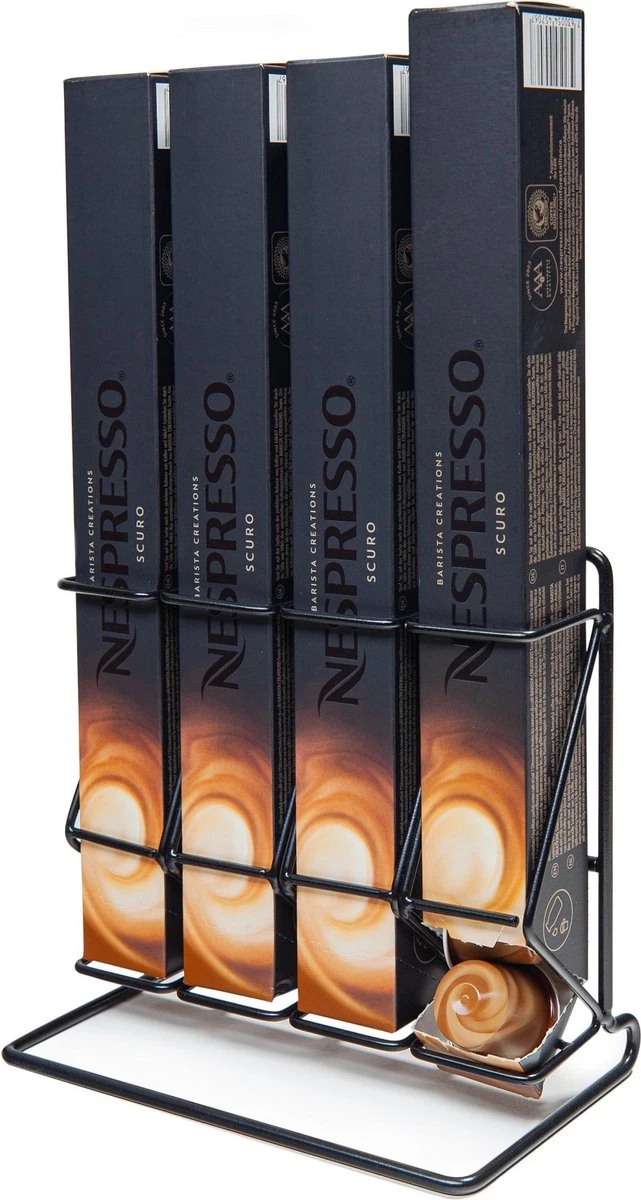 Jay Hill Nespresso Cuphouder - Rek - Zwart - 40 Stuks 3 Jay Hill Nespresso Cuphouder - Rek - Zwart - 40 Stuks