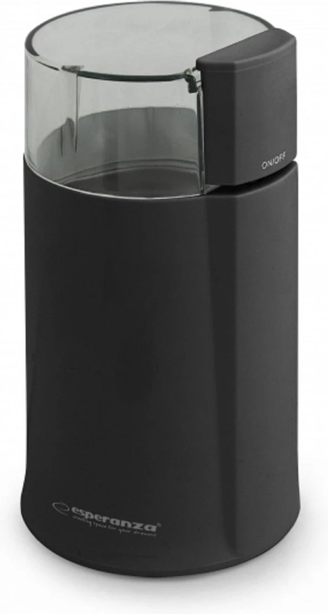 Esperanza ECK001K Bonenmaler - Elektrische Koffiemolen/Koffiemaler - Koffie Grinder - Werkt Ook Voor Kruiden En Specerijen - 160 W 3 Esperanza ECK001K Bonenmaler - Elektrische Koffiemolen/Koffiemaler - Koffie Grinder - Werkt Ook Voor Kruiden En Specerijen - 160 W