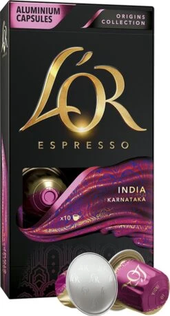 L'OR Espresso Origins India (10) - 10 X 10 Koffiecups 11 L'OR Espresso Origins India (10) - 10 X 10 Koffiecups -Koffieverkoopwinkel 647x1200 2