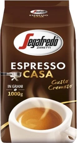 Segafredo Espresso Casa Koffiebonen - 1 Kg -Koffieverkoopwinkel 647x1200 3