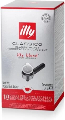 Illy ESE 18 Servings Monodose Normaal -Koffieverkoopwinkel 651x1200