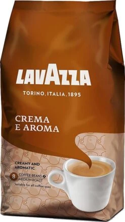 Lavazza Crema E Aroma Koffiebonen - 6 X 1 Kg -Koffieverkoopwinkel 676x1200 1