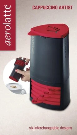 Aerolatte Cacaostrooier/-sjabloon 'Cappuccino Artist' -Koffieverkoopwinkel 690x1200