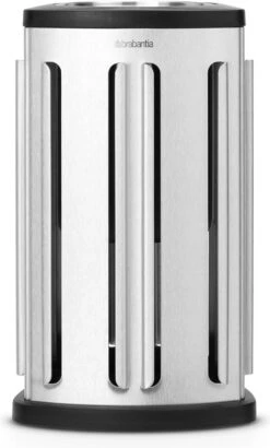 Brabantia Capsulehouder - Met Uitneembaar Bakje - Matt Steel - Geschikt Voor Nespresso Cups -Koffieverkoopwinkel 723x1200