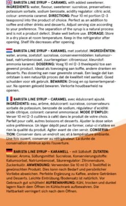 Fitcy | Koffiesiroop | Karamel | Barista Syrup | Zero | Vegan | Vetvrij | Suikervrij | Keto-vriendelijk | Koffie | Siroop | 1L -Koffieverkoopwinkel 736x1200