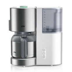 Braun KF 5105WH Domestic Home Koffiezetapparaat RVS/Wit