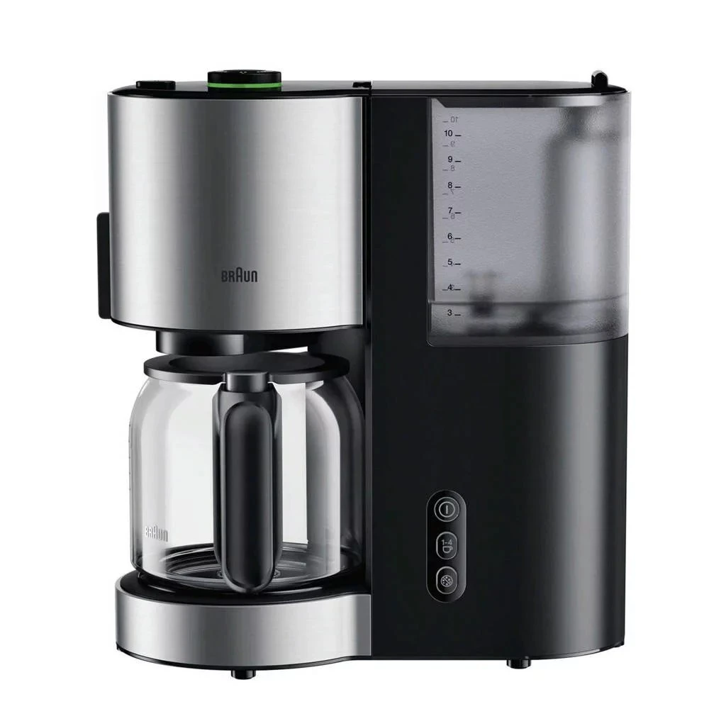 Braun KF5120BK Koffiezetapparaat RVS/Zwart 3 Braun KF5120BK Koffiezetapparaat RVS/Zwart