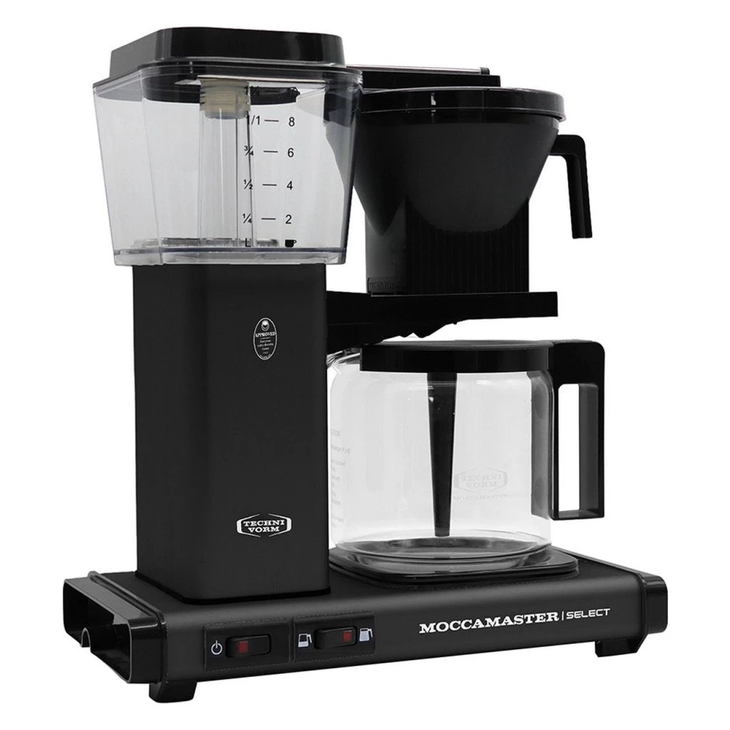 Moccamaster KBG Select Koffiezetapparaat Mat Zwart 4 Moccamaster KBG Select Koffiezetapparaat Mat Zwart - Afbeelding 2