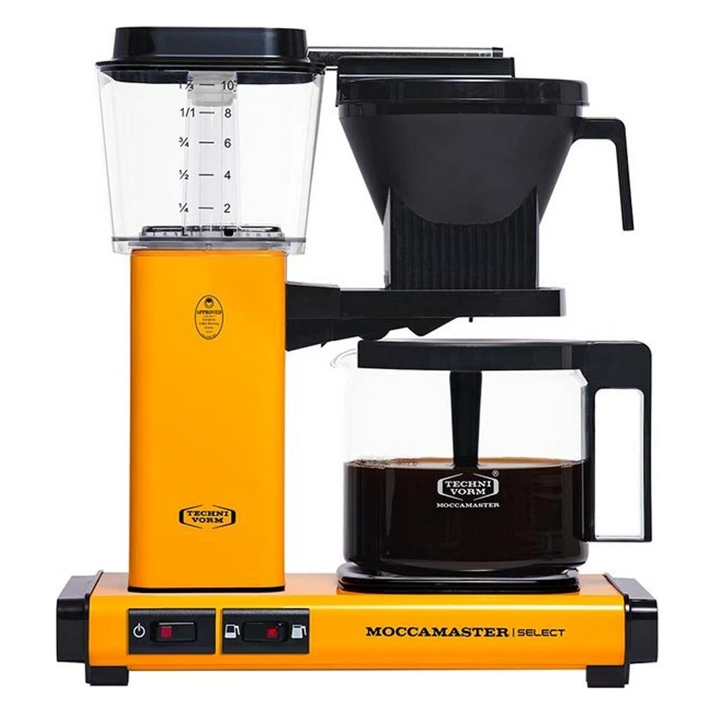 Moccamaster KBG Select Koffiezetapparaat Geel 3 Moccamaster KBG Select Koffiezetapparaat Geel