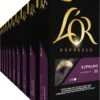 L'OR Espresso Supremo Koffiecups - Intensiteit 10/12 - 10 X 10 Capsules 1 L'OR Espresso Supremo Koffiecups - Intensiteit 10/12 - 10 X 10 Capsules -Koffieverkoopwinkel 874x1200