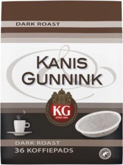 Kanis & Gunnink Dark Roast Koffiepads - 10 X 36 Pads 11 Kanis & Gunnink Dark Roast Koffiepads - 10 X 36 Pads -Koffieverkoopwinkel 894x1200 4