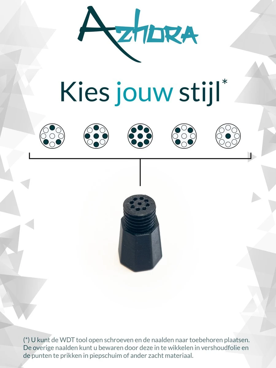 Azhora WDT Tool Met 9 Naalden - Weiss Distribution Technique - Espresso Distributie Tool - Koffie Verdeler 5 Azhora WDT Tool Met 9 Naalden - Weiss Distribution Technique - Espresso Distributie Tool - Koffie Verdeler - Afbeelding 3