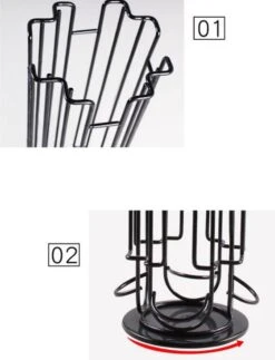 TDR-Draaibare Dolce Gusto Capsulehouder 24st Zwart 15 TDR-Draaibare Dolce Gusto Capsulehouder 24st Zwart -Koffieverkoopwinkel 919x1200