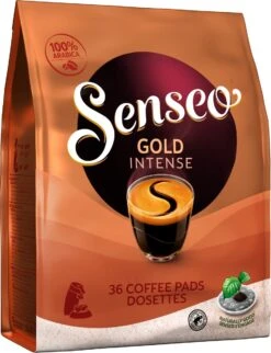 Senseo Gold Intense Koffiepads - 7/9 Intensiteit - 4 X 36 Pads 15 Senseo Gold Intense Koffiepads - 7/9 Intensiteit - 4 X 36 Pads -Koffieverkoopwinkel 920x1200 1