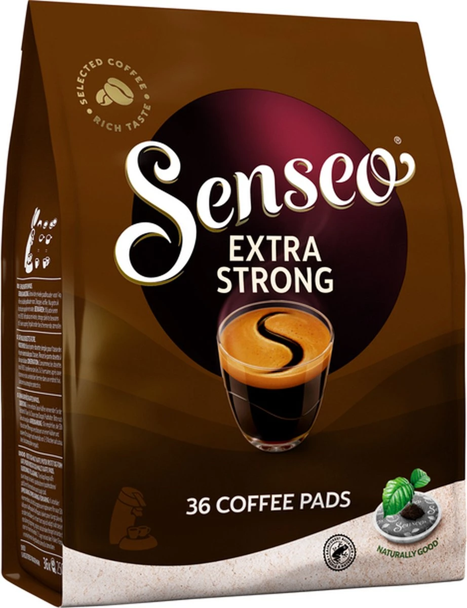 Senseo Extra Strong Koffiepads - 8/9 Intensiteit - 10 X 36 Pads 12 Senseo Extra Strong Koffiepads - 8/9 Intensiteit - 10 X 36 Pads - Afbeelding 10