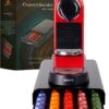Capsulehouder Met Lade Nespresso - Cups Houder Voor 50 Koffie Capsules - Capsulehouders - RVS - Zwart 1 Capsulehouder Met Lade Nespresso - Cups Houder Voor 50 Koffie Capsules - Capsulehouders - RVS - Zwart -Koffieverkoopwinkel 930x1200