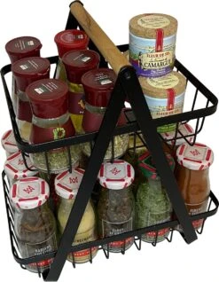 Chefs Cuisine Capsulehouder - Capsulehouder Nespresso - Capsulehouder Dolce Gusto - Opbergmand - Aanrecht Organizer – Zwart Roestvrij Staal -Koffieverkoopwinkel 933x1200 1