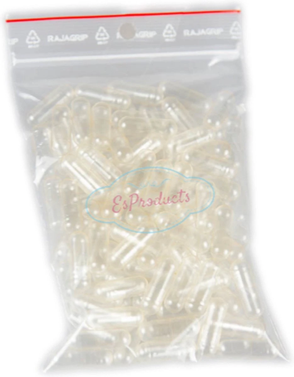 Esproducts Lege Capsules - Maat 2 - 100 Stuks 4 Esproducts Lege Capsules - Maat 2 - 100 Stuks - Afbeelding 2