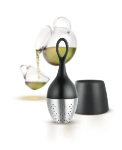 AdHoc Floatea Drijvend Thee-ei - H 130mm - Zwart -Koffieverkoopwinkel 982x1200 1