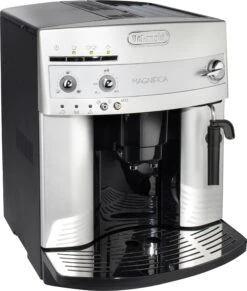 De'Longhi Volautomatisch Koffiezetapparaat Magnifica ESAM 3200.S, Met Melkopschuimtuit, Kegelmaalwerk 13 Treden, Uitneembare Koffiezet-unit, 2-kopjesfunctie, In Zilverkleur -Koffieverkoopwinkel delonghi volautomatisch koffiezetapparaat magnifica esam 3200s met melkopschuimtuit kegelmaalwerk 13 treden uitneembare koffiezet unit 2 kopjesfunctie in zilverkleur zilver 8