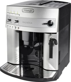 De'Longhi Volautomatisch Koffiezetapparaat Magnifica ESAM 3200.S, Met Melkopschuimtuit, Kegelmaalwerk 13 Treden, Uitneembare Koffiezet-unit, 2-kopjesfunctie, In Zilverkleur -Koffieverkoopwinkel delonghi volautomatisch koffiezetapparaat magnifica esam 3200s met melkopschuimtuit kegelmaalwerk 13 treden uitneembare koffiezet unit 2 kopjesfunctie in zilverkleur zilver 9