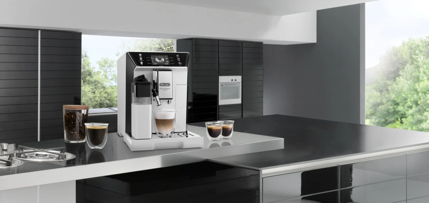 De'Longhi Volautomatisch Koffiezetapparaat PrimaDonna Class ECAM 550.65.W, Wit 9 De'Longhi Volautomatisch Koffiezetapparaat PrimaDonna Class ECAM 550.65.W, Wit - Afbeelding 7