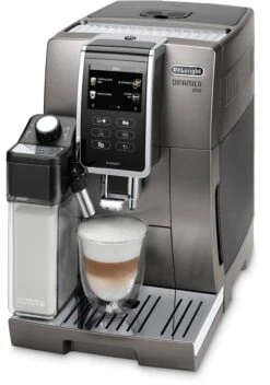 Krups Volautomatisch Koffiezetapparaat EA829G Espresseria Automatic Latt'Espress, Volautomatische One-touch-cappuccinosysteem, Met Compact-lcd-display, Geïntegreerd Melkreservoir -Koffieverkoopwinkel delonghi volautomatisch koffiezetapparaat zilver 21