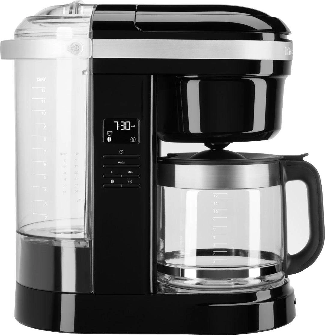 KitchenAid Filterkoffieapparaat 5KCM1208EOB ONYX BLACK, 1,7 L, CLASSIC Drip-koffiezetapparaat Met Spiraalvormige Watertuit 4 KitchenAid Filterkoffieapparaat 5KCM1208EOB ONYX BLACK, 1,7 L, CLASSIC Drip-koffiezetapparaat Met Spiraalvormige Watertuit - Afbeelding 2