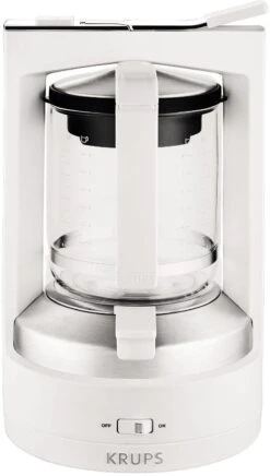 Krups Moka Brew Koffiezetapparaat KM4682 T 8.2 24 Krups Moka Brew Koffiezetapparaat KM4682 T 8.2 -Koffieverkoopwinkel krups moka brew koffiezetapparaat km4682 t 82 wit 2