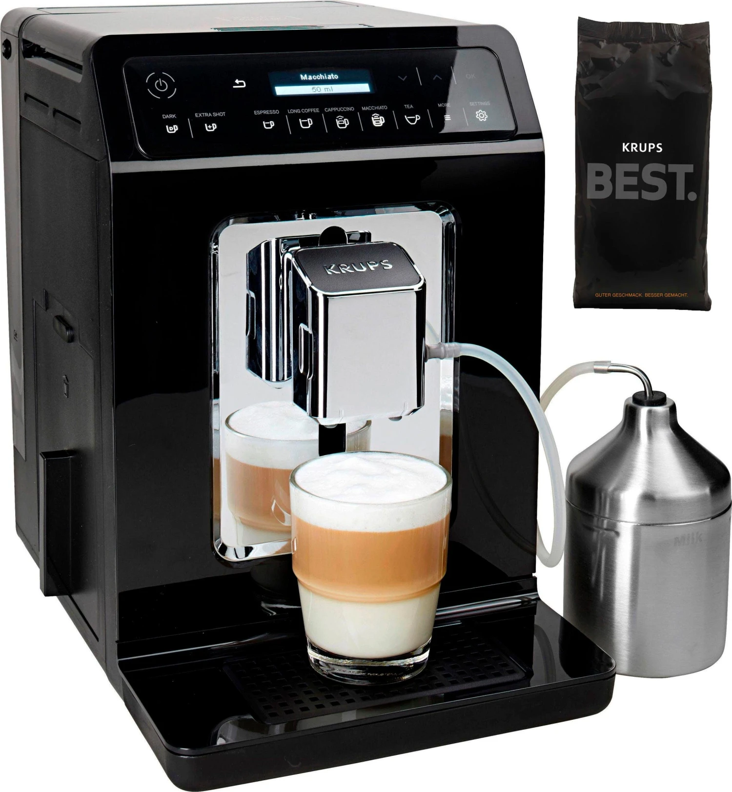 De'Longhi Volautomatisch Koffiezetapparaat PrimaDonna Class ECAM 550.65.W, Wit 11 De'Longhi Volautomatisch Koffiezetapparaat PrimaDonna Class ECAM 550.65.W, Wit - Afbeelding 9