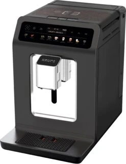 Krups Volautomatisch Koffiezetapparaat EA895N Evidence One, Barista Quattro Force-technologie, OLED-display En Touchscreen Inclusief 250 Mt Espresso Koffie - Ter Waarde Van 6,99 VAP -Koffieverkoopwinkel krups volautomatisch koffiezetapparaat ea895n evidence one barista quattro force technologie oled display en touchscreen inclusief 250 mt espresso koffie ter waarde van 699 vap grijs 11