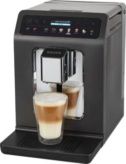 Krups Volautomatisch Koffiezetapparaat EA895N Evidence One, Barista Quattro Force-technologie, OLED-display En Touchscreen Inclusief 250 Mt Espresso Koffie - Ter Waarde Van 6,99 VAP -Koffieverkoopwinkel krups volautomatisch koffiezetapparaat ea895n evidence one barista quattro force technologie oled display en touchscreen inclusief 250 mt espresso koffie ter waarde van 699 vap grijs 3