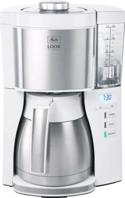 Melitta Koffiezetapparaat Met Maalwerk AromaFresh 1021-01 40 Melitta Koffiezetapparaat Met Maalwerk AromaFresh 1021-01 -Koffieverkoopwinkel melitta filterkoffieapparaat look therm timer 1025 17 wit