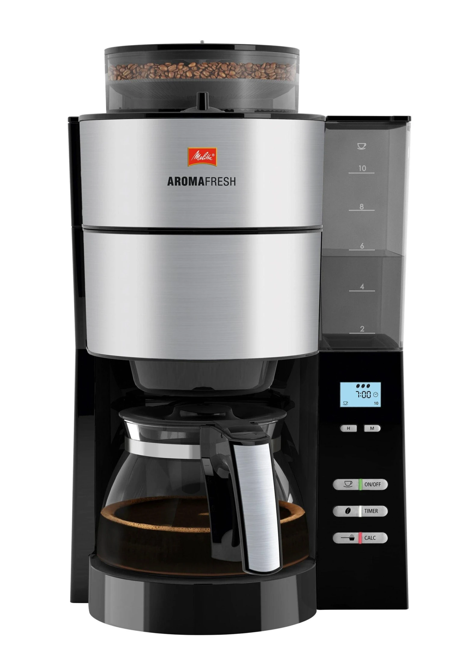 Melitta Koffiezetapparaat Met Maalwerk AromaFresh 1021-01 4 Melitta Koffiezetapparaat Met Maalwerk AromaFresh 1021-01 - Afbeelding 2