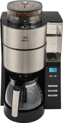 Melitta Koffiezetapparaat Met Maalwerk AromaFresh 1021-01 32 Melitta Koffiezetapparaat Met Maalwerk AromaFresh 1021-01 -Koffieverkoopwinkel melitta koffiezetapparaat met maalwerk aromafresh 1021 01 zwart 10