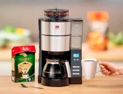 Melitta Koffiezetapparaat Met Maalwerk AromaFresh 1021-01 28 Melitta Koffiezetapparaat Met Maalwerk AromaFresh 1021-01 -Koffieverkoopwinkel melitta koffiezetapparaat met maalwerk aromafresh 1021 01 zwart 6