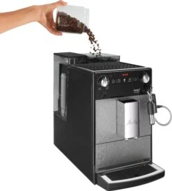 Melitta Volautomatisch Koffiezetapparaat Avanza® F270-100 Mystic Titan, Compact, Maar XL Waterreservoir & XL Bonenreservoir, Met Melkschuim-systeem 32 Melitta Volautomatisch Koffiezetapparaat Avanza® F270-100 Mystic Titan, Compact, Maar XL Waterreservoir & XL Bonenreservoir, Met Melkschuim-systeem -Koffieverkoopwinkel melitta volautomatisch koffiezetapparaat avanza f270 100 mystic titan compact maar xl waterreservoir xl bonenreservoir met melkschuim systeem zilver 10