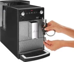 Melitta Volautomatisch Koffiezetapparaat Avanza® F270-100 Mystic Titan, Compact, Maar XL Waterreservoir & XL Bonenreservoir, Met Melkschuim-systeem 29 Melitta Volautomatisch Koffiezetapparaat Avanza® F270-100 Mystic Titan, Compact, Maar XL Waterreservoir & XL Bonenreservoir, Met Melkschuim-systeem -Koffieverkoopwinkel melitta volautomatisch koffiezetapparaat avanza f270 100 mystic titan compact maar xl waterreservoir xl bonenreservoir met melkschuim systeem zilver 7