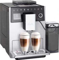 Melitta Volautomatisch Koffiezetapparaat CI Touch® F630-101, Zilver, Bedieningsplatform Met Touch & Slide-functie, Fluisterstil Maalwerk