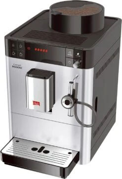 Melitta Volautomatisch Koffiezetapparaat Passione® One Touch F53/1-101, Zilver, Per Kopje Precies De Juiste Hoeveelheid Versgemalen Bonen, Service-toets Voor Ontkalking & Reiniging 21 Melitta Volautomatisch Koffiezetapparaat Passione® One Touch F53/1-101, Zilver, Per Kopje Precies De Juiste Hoeveelheid Versgemalen Bonen, Service-toets Voor Ontkalking & Reiniging -Koffieverkoopwinkel melitta volautomatisch koffiezetapparaat passione one touch f53 1 101 zilver per kopje precies de juiste hoeveelheid versgemalen bonen service toets voor ontkalking reiniging zilver 4