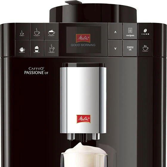 Melitta Volautomatisch Koffiezetapparaat Passione® One Touch F53/1-102, Zwart, One-touch-functie, Per Kopje Precies De Juiste Hoeveelheid Versgemalen Bonen 9 Melitta Volautomatisch Koffiezetapparaat Passione® One Touch F53/1-102, Zwart, One-touch-functie, Per Kopje Precies De Juiste Hoeveelheid Versgemalen Bonen - Afbeelding 7
