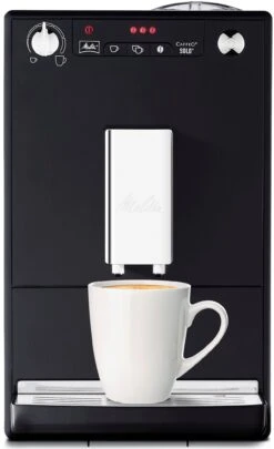 Melitta Volautomatisch Koffiezetapparaat Solo® E950-101, Zwart, Perfect Voor Caffè Crema & Espresso, Slechts 20 Cm Breed -Koffieverkoopwinkel melitta volautomatisch koffiezetapparaat solo e950 101 zwart perfect voor caffe crema espresso slechts 20 cm breed zwart 4