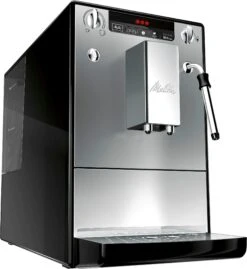 Melitta Volautomatisch Koffiezetapparaat Solo® & Milk E953-202, Zilver/zwart, Caffè Crema & Espresso Per One Touch, Zuigmond Voor Melkschuim 24 Melitta Volautomatisch Koffiezetapparaat Solo® & Milk E953-202, Zilver/zwart, Caffè Crema & Espresso Per One Touch, Zuigmond Voor Melkschuim -Koffieverkoopwinkel melitta volautomatisch koffiezetapparaat solo milk e953 202 zilver zwart caffe crema espresso per one touch zuigmond voor melkschuim zilver 2