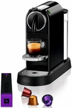 SIEMENS Volautomatisch Koffiezetapparaat EQ.5 500 Integral TQ507D03 -Koffieverkoopwinkel nespresso koffiecapsulemachine citiz en 167b van delonghi black inclusief welkomstpakket met 14 capsules zwart 2