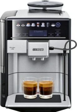 Melitta Volautomatisch Koffiezetapparaat Purista® F230-101, Zilver/zwart, Favoriete Koffie-functie, Compact & Extra Geruisloos -Koffieverkoopwinkel siemens volautomatisch koffiezetapparaat eq6 plus s700 te657503de zilver 11