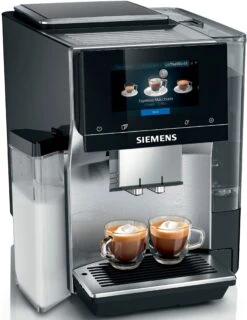 SIEMENS Volautomatisch Koffiezetapparaat EQ.6 Plus S400 TE654509DE -Koffieverkoopwinkel siemens volautomatisch koffiezetapparaat eq700 integral tq707d03 intuitief full touchscreen sla tot 30 individuele koffie favorieten op automatische melksysteem reiniging zwart 5